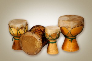 Wooden drums