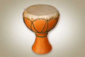 Clay drum